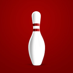 Image showing Bowling pins