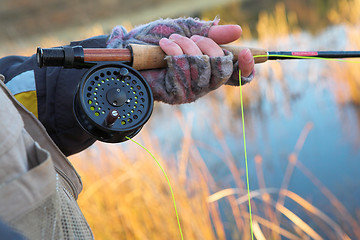 Image showing Flyfishing #20