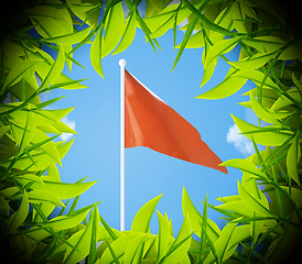 Image showing red flag