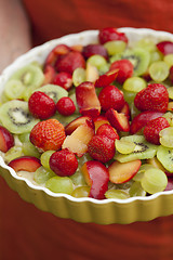 Image showing Fruit and berry pie