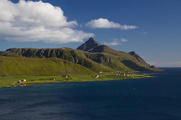 Image showing Summer on Lofoten