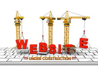 Image showing Building Website