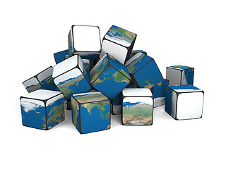 Image showing Earth building blocks