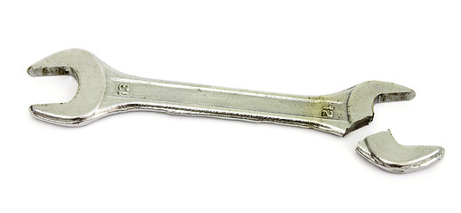 Image showing One broken wrench