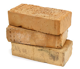 Image showing Three furnace brick 