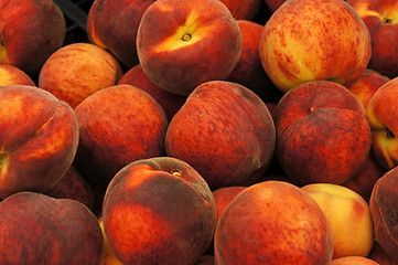 Image showing fresh  peaches 