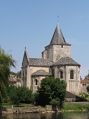 Image showing Jazeneuil 12th century romanesque church, France