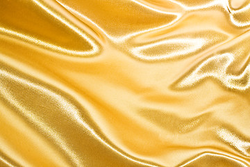 Image showing Golden silk