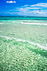 Image showing Tyrrhenian Sea Beach