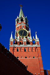 Image showing Spasskaya tower