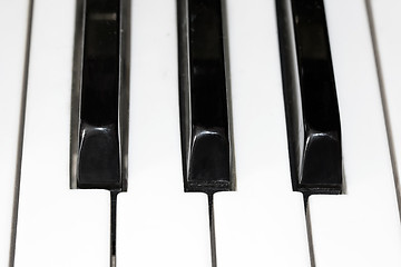 Image showing Piano keyboard