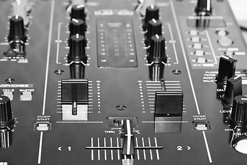 Image showing DJ Mixer