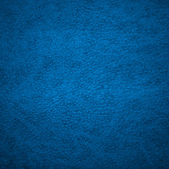 Image showing Blue leather texture for background