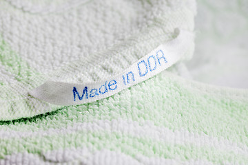 Image showing Made in DDR