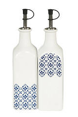 Image showing oil and vinegar bottles 