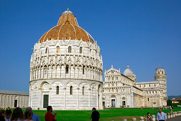 Image showing Baptistery in Pisa