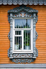 Image showing Traditional russian window