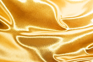 Image showing Golden silk