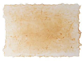 Image showing Aged paper