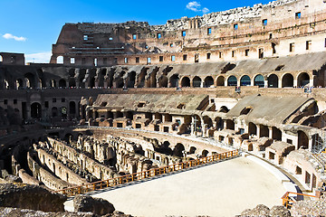 Image showing Inside Roman Colosseum 