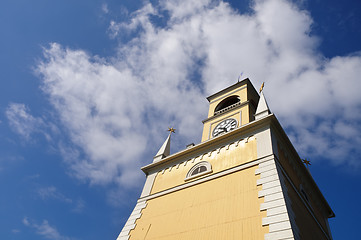 Image showing Admiral's tower in Karlskrona, Sweden