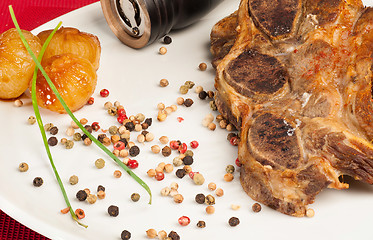 Image showing Churrasco with pepper