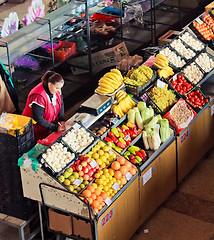 Image showing Market place scene