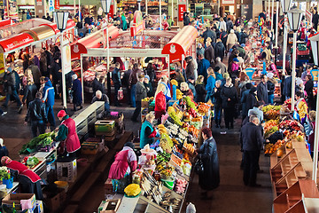 Image showing Market place scene