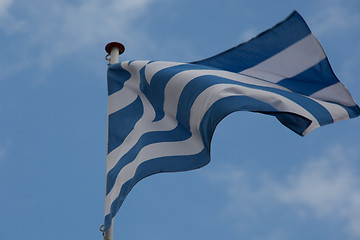 Image showing Greek Flag