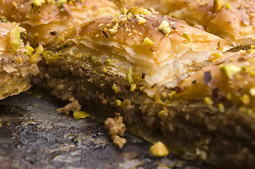 Image showing Baklava - traditional middle east sweet desert