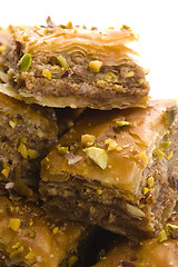 Image showing Baklava - traditional middle east sweet desert