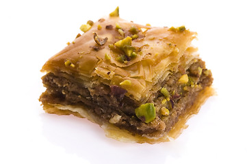 Image showing Baklava - traditional middle east sweet desert