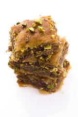 Image showing Baklava - traditional middle east sweet desert