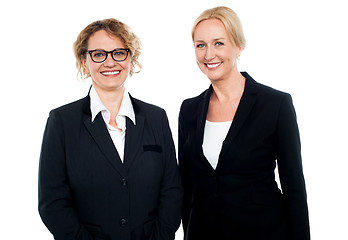 Image showing Senior businesswomen standing