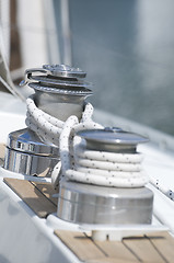 Image showing Sailboat equipment