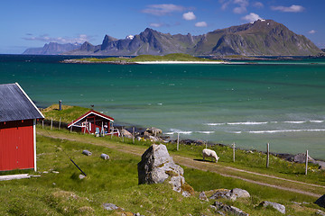 Image showing Panorama on Lofoten