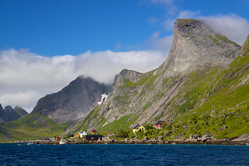 Image showing Picturesque norwegian panorama