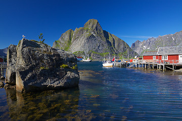 Image showing Reine on Lofoten