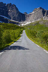 Image showing Norwegian road