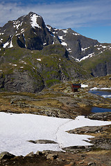 Image showing Highest peaks on Lofoten