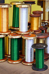 Image showing Thread reels