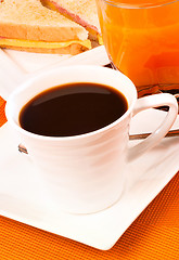 Image showing Breakfast coffee