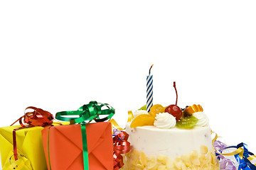 Image showing Birthday cake