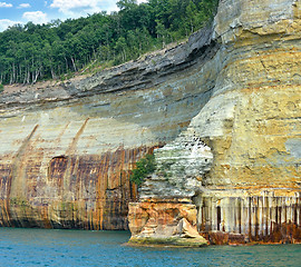 Image showing Pictured Rock National Lake Shore Michigan State 