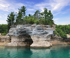 Image showing Pictured Rock National Lake Shore Michigan State 