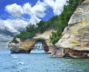 Image showing Pictured Rock National Lake Shore Michigan State