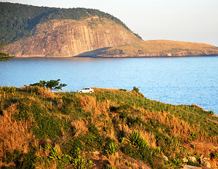 Image showing Car on the mountain