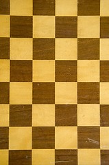 Image showing Background of chess or checkers board fragment.