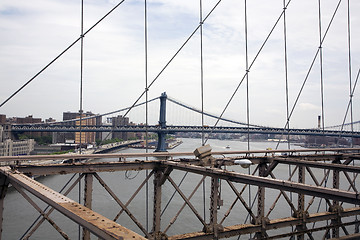 Image showing View from Brooklyn Bridge