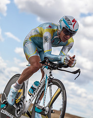 Image showing The Kazakh Cyclist Fofonov Dmitriy